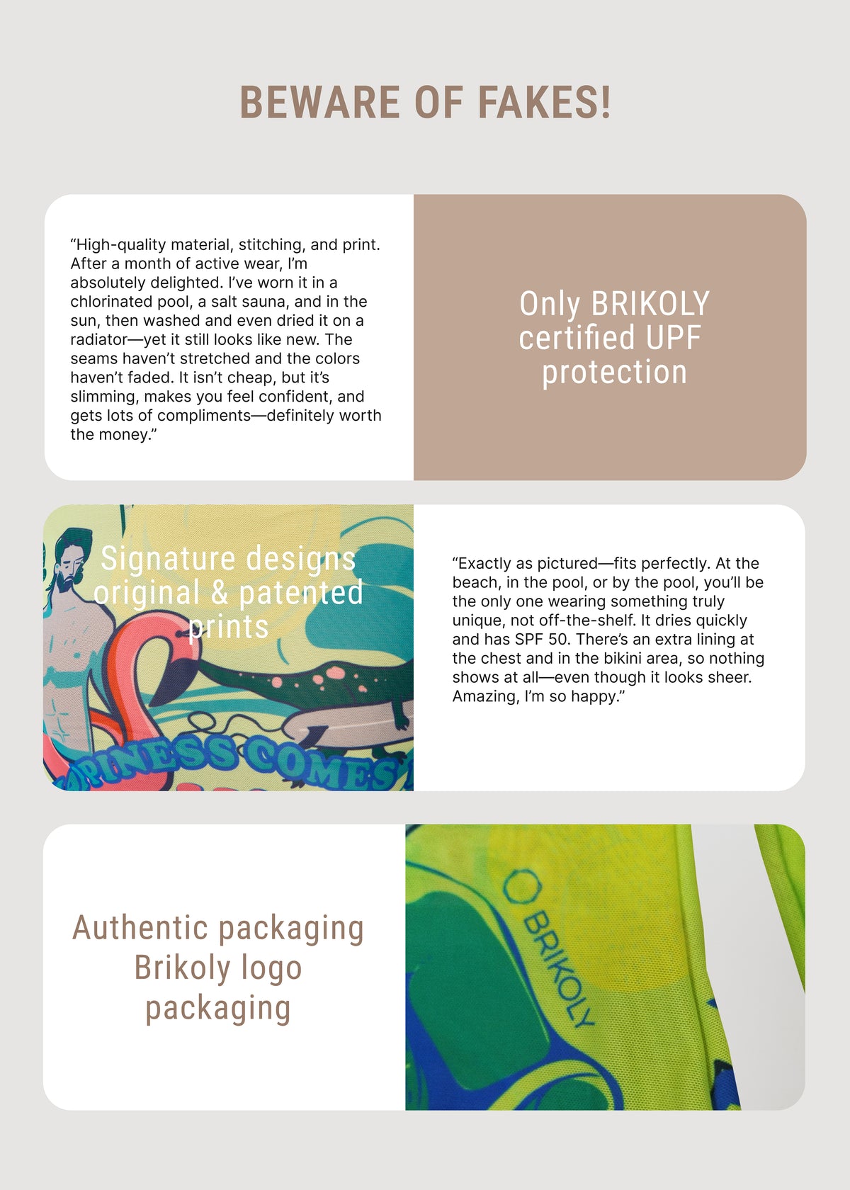 Surf Tattoo Swimsuit with SPF 50 – Stylish Swimwear for Women - BRIKOLY