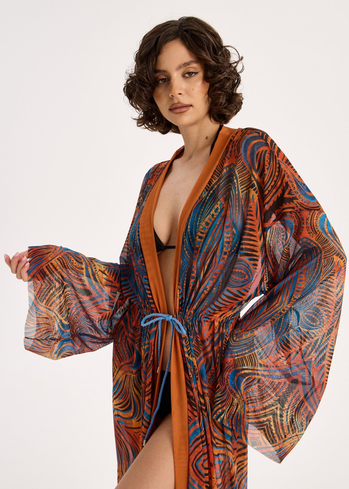 Egypt Sheer Maxi Beach Cover-Up – Elegance Meets Effortless Style