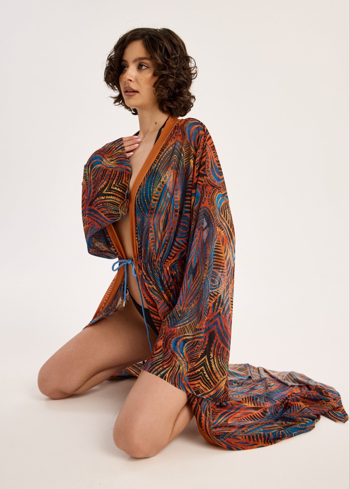 Egypt Sheer Maxi Beach Cover-Up – Elegance Meets Effortless Style