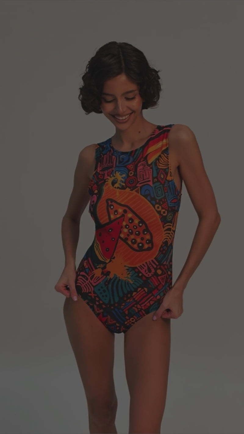 Fruits Smart Swimsuit SPF 50 – Unique One-Piece for Women